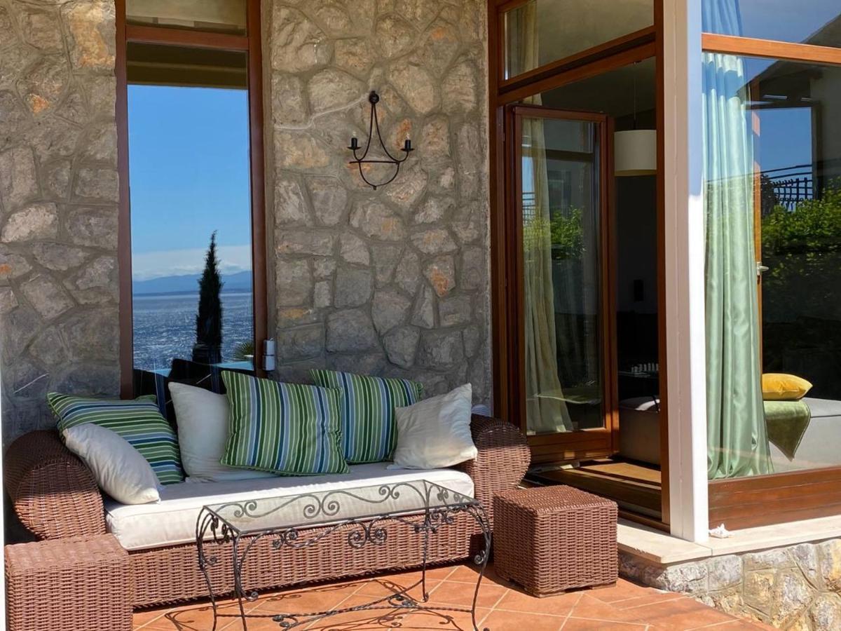 Villa Lovran - 150M To The Beach - Infinity Pool - Incredible Sea View - Fitness Room Luaran gambar