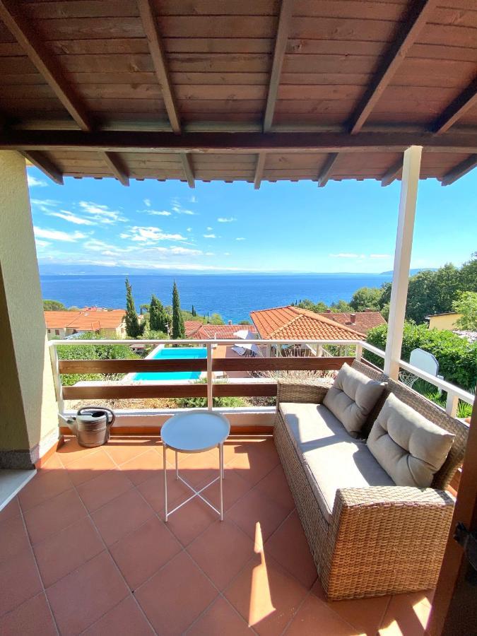 Villa Lovran - 150M To The Beach - Infinity Pool - Incredible Sea View - Fitness Room Luaran gambar