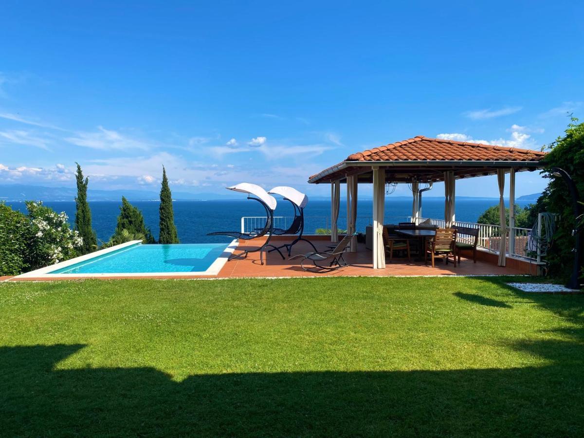 Villa Lovran - 150M To The Beach - Infinity Pool - Incredible Sea View - Fitness Room Luaran gambar